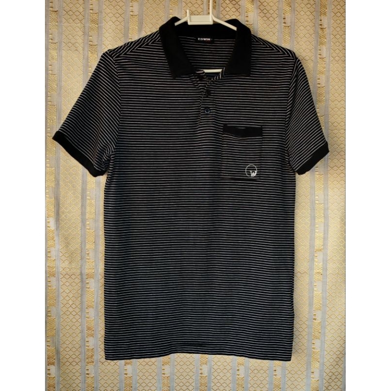 เสื้อโปโล​เสื้อ​สั้น​ EDWIN​ #USED​