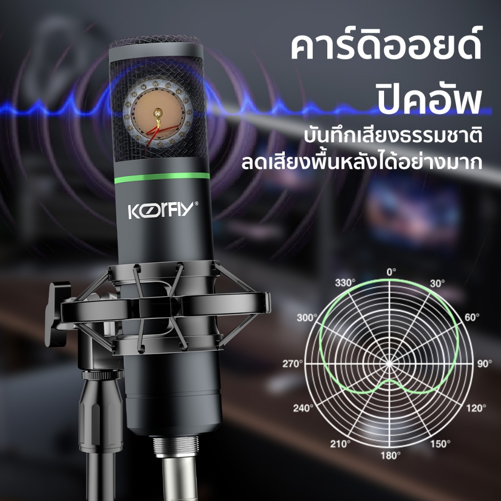 [จัดส่งตลอด 24H] การ์ดเสียงสด F998 PRO เมนูไทย ไมโครโฟนคอนเดนเซอร์ โทรศัพท์มือถือสด เปลี่ยนเสียง Bluetooth sound card