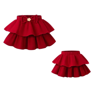 พร้อมส่งจากไทย กระโปรงสั้น Miniskirt สำหรับเด็กใส่เต้น Cover Dance แบบลิซ่า