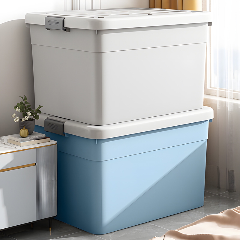 Ubear กล่องเก็บของ ใหญ่ กล่องเก็บของ 35-400# Storage Box มีล้อและตัวล็อค