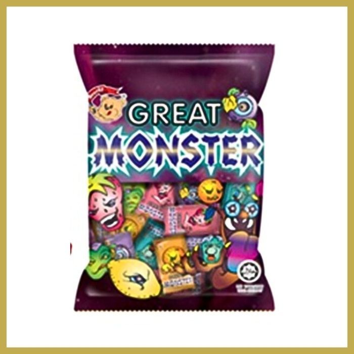 ลูกอมแบร์ดี้ Great Monster 260 กรัม ลิ้นเปลี่ยนสีสนุก