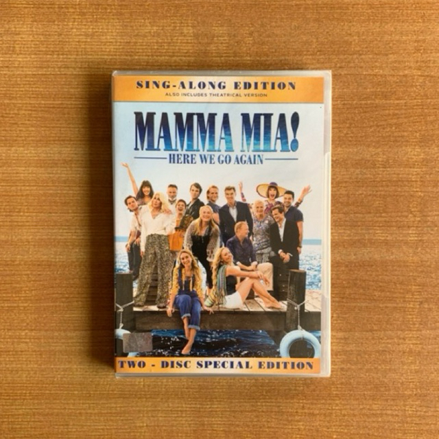 DVD : Mamma Mia! Here We Go Again (2018) (2 disc) มัมมา มีอา! 2 [มือ 1 ซับไทย] Meryl Streep / ดีวีดี