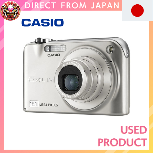 【Used】 CASIO Digital Camera EXILIM ZOOM Silver EX-Z1200SR【Direct from Japan】
