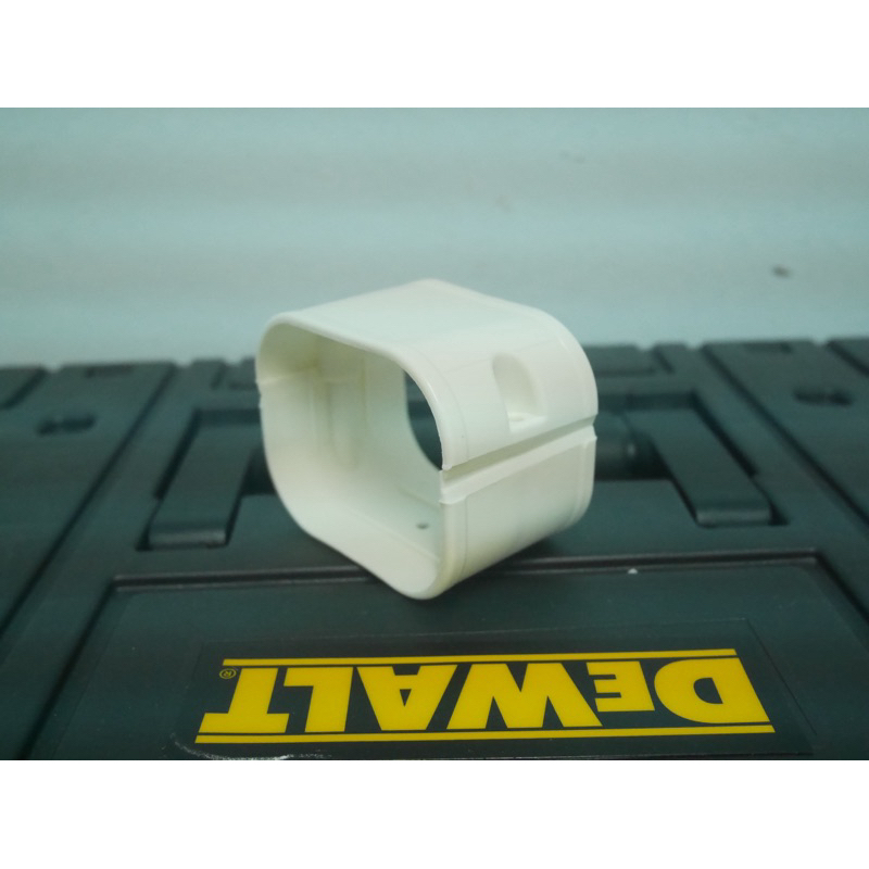 ข้อต่อตรงรางครอบท่อแอร์ ตัวต่อตรงราง  ต่อตรงรางครอบท่อแอร์ ขนาด 75 มม.