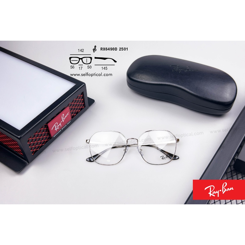 กรอบแว่น RX 3636 V ลิขสิทธิแท้ 💯% พร้อมใบรับประกัน 2 ปี โดย SELF Optical