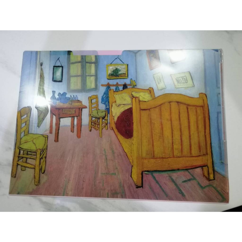 แฟ้มใส่เอกสาร ★Bedroom in Arles★ A4 Clear File ขนาด 31 X 22 CM.