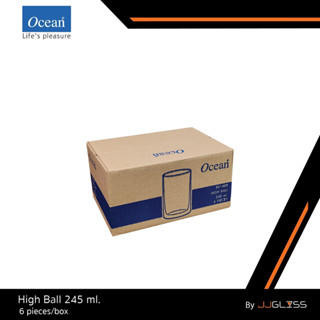 JJGLASS - (Ocean) B01408 High Ball 8 1/2oz. (245ml.) [1กล่อง…