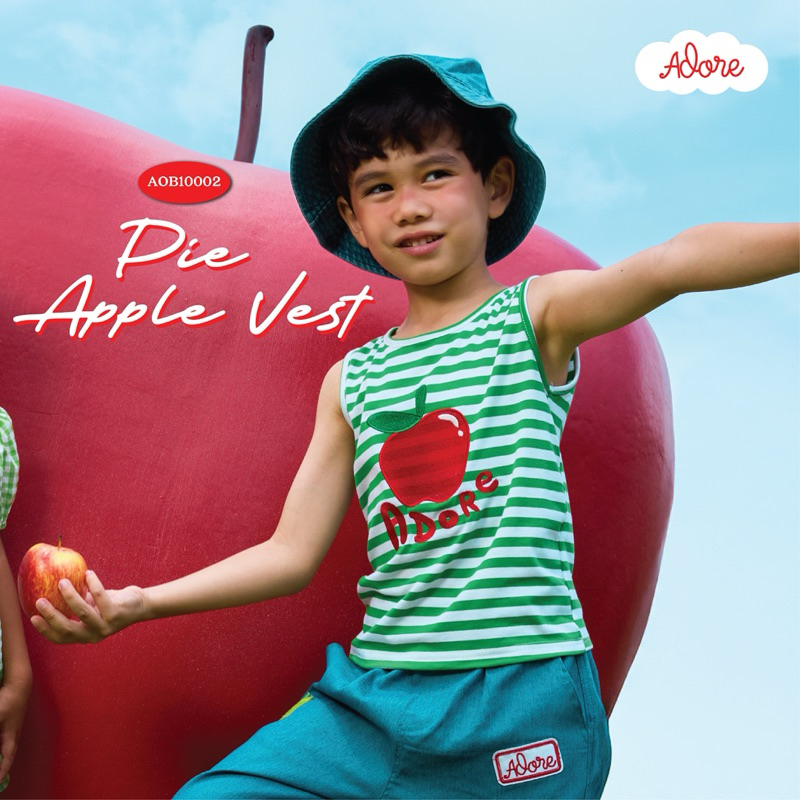 ADORE2112 AOB10002 : PIE APPLE VEST