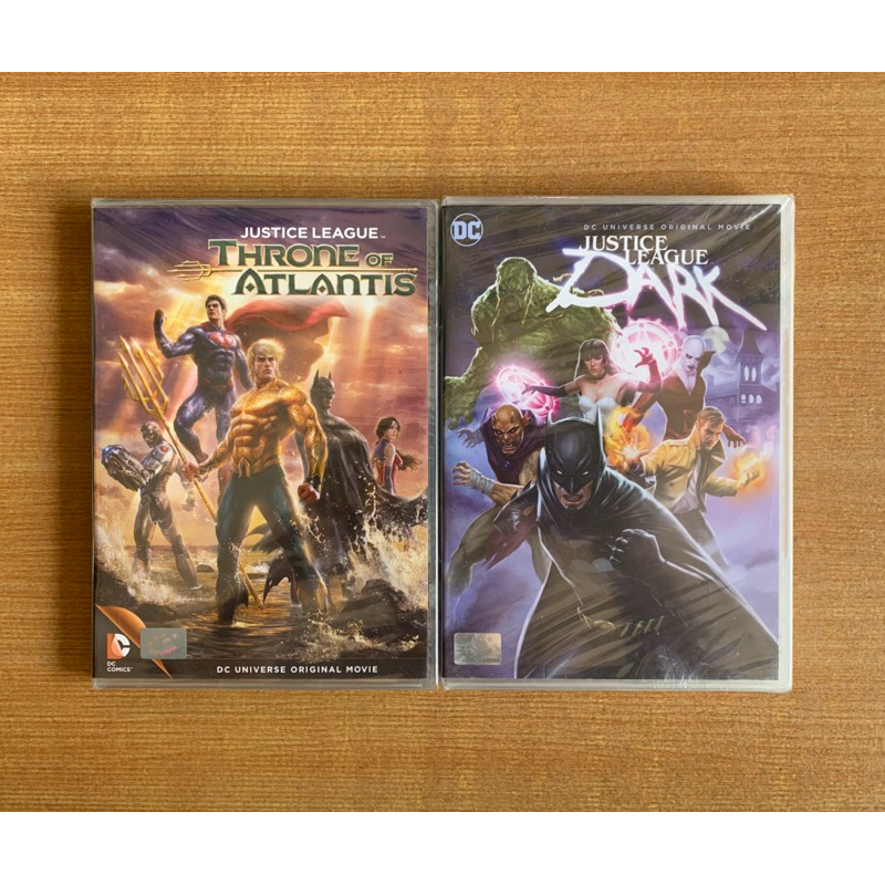 DVD : Justice League Throne of Atlantis / Dark จัสติซ ลีก [มือ 1] Cartoon / DC / ดีวีดี หนัง แผ่นแท้