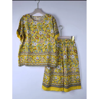 ชุดเชตคุณแม่ผ้าสปัน พริ้วๆ ใส่สบาย