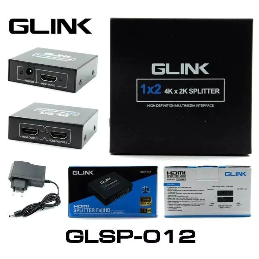 Glink GLSP-012/GLSP-013/GLSP-014 HDTV Splitter 1:2/1:4/1:8 V1.4/กล่องแยกจอHDTV