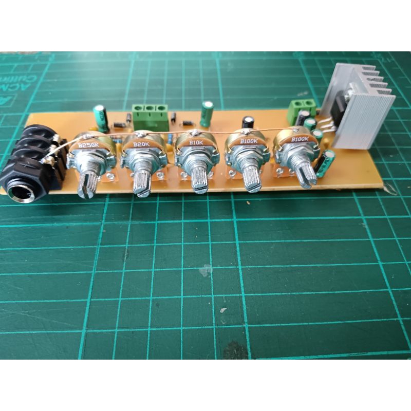 Pre ToneContron GUITAR NE5532แท้ วงจร Marshall +Power Amplifier 30W พร้อมใช้งาน