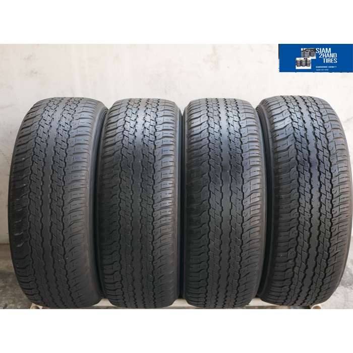 ยางมือสอง 265 60 r18 DUNLOP ปี2021 ราคาต่อเส้น