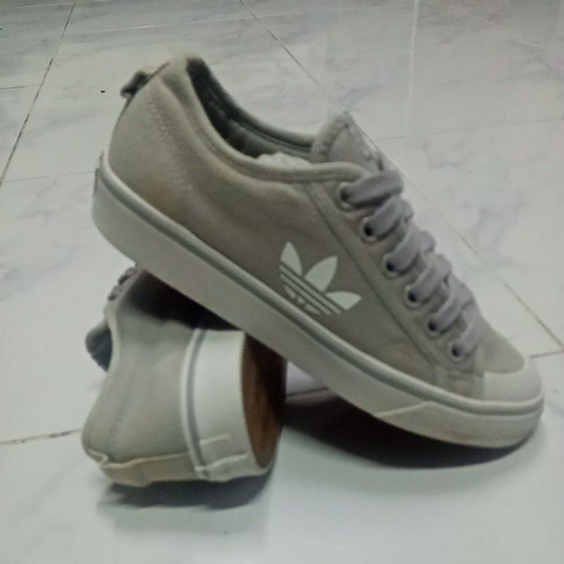 Adidas Nizza Trefoil Low Gray