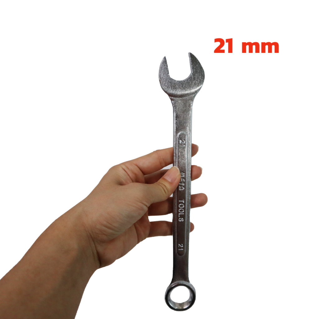 ประแจแหวนข้างปากตาย META  (เบอร์ 20 - 30 mm. ราคาต่อ 1 ชิ้น) ใช้ ขัน คลายน็อต สกรู ลูกบล็อค ประแจปากตาย ประแจแหวน - รูปที่ 5