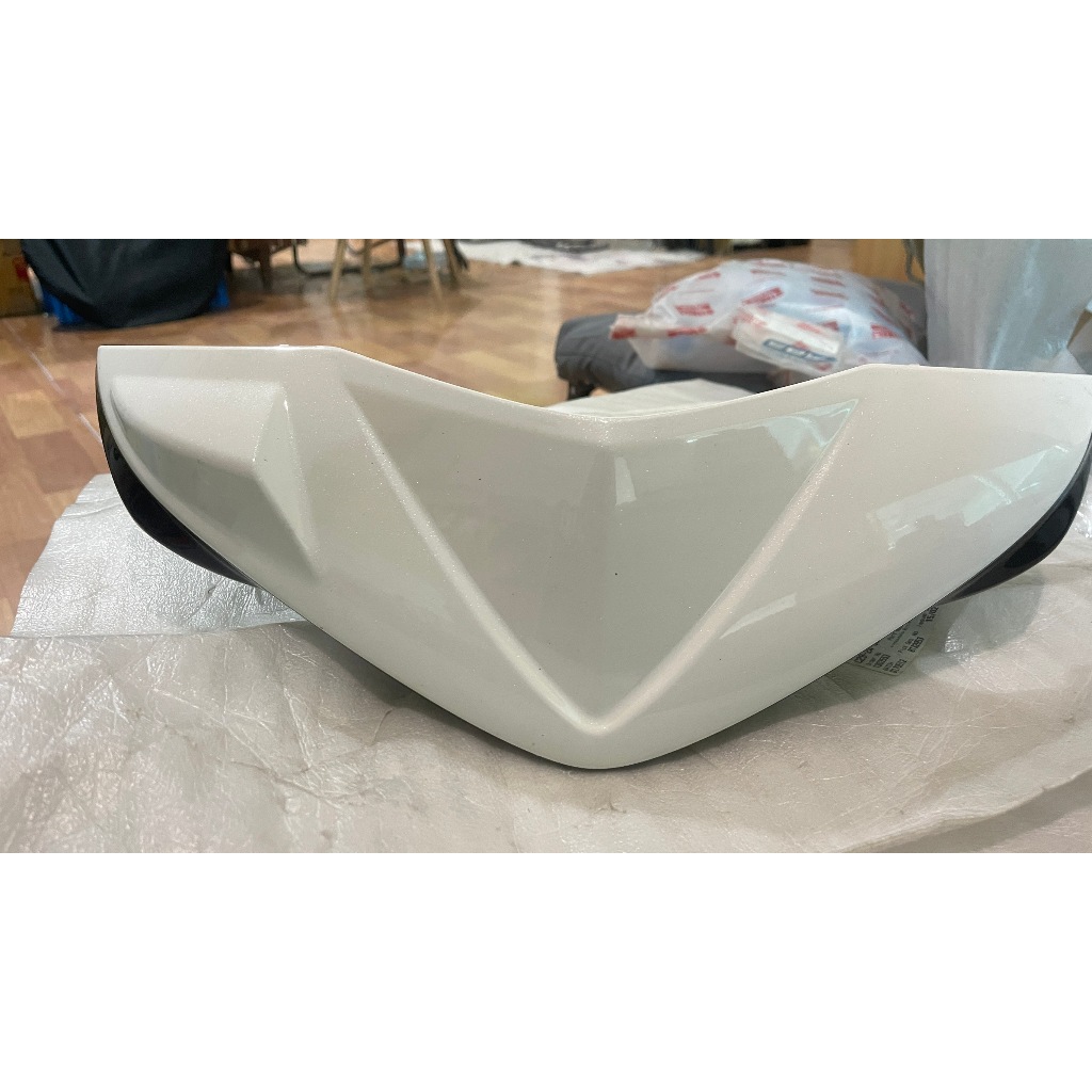 ฝาครอบแฮนด์-หน้า MIO ไฟคู่ แท้ๆ สีแดง/ดำ 4C9-F6143-00-6Y