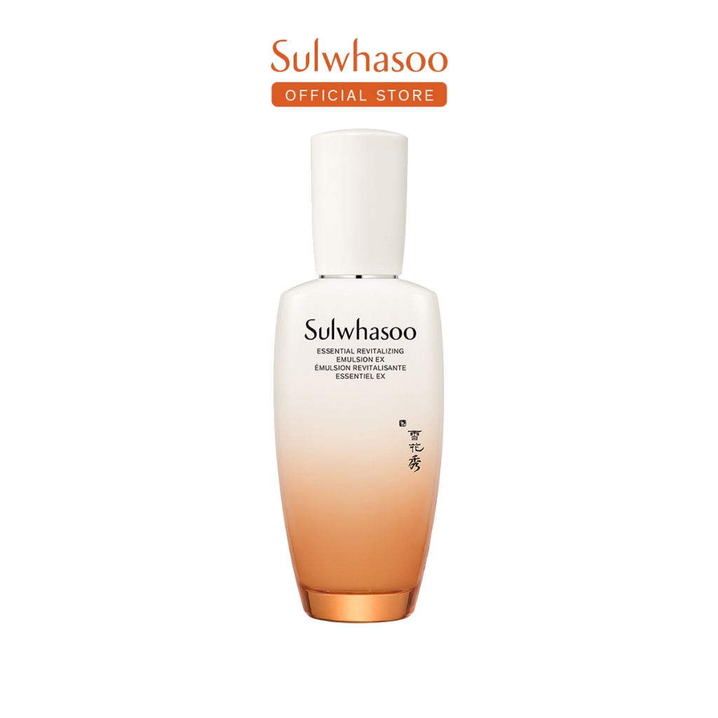 New! SULWHASOO Essential Revitalizing Emulsion EX 125ml  อิมัลชั่นเนื้อน้ำนม เพิ่มความชุ่มชื้นพร้อมปลอบประโลมผิว