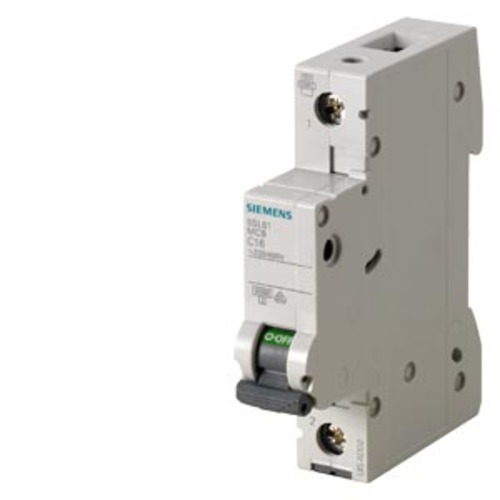 5SL6120-7CC  Miniature circuit breaker 230/400 V 6kA, 1-pole, C, 20 A Circuit breaker 230/400 V 6kA,