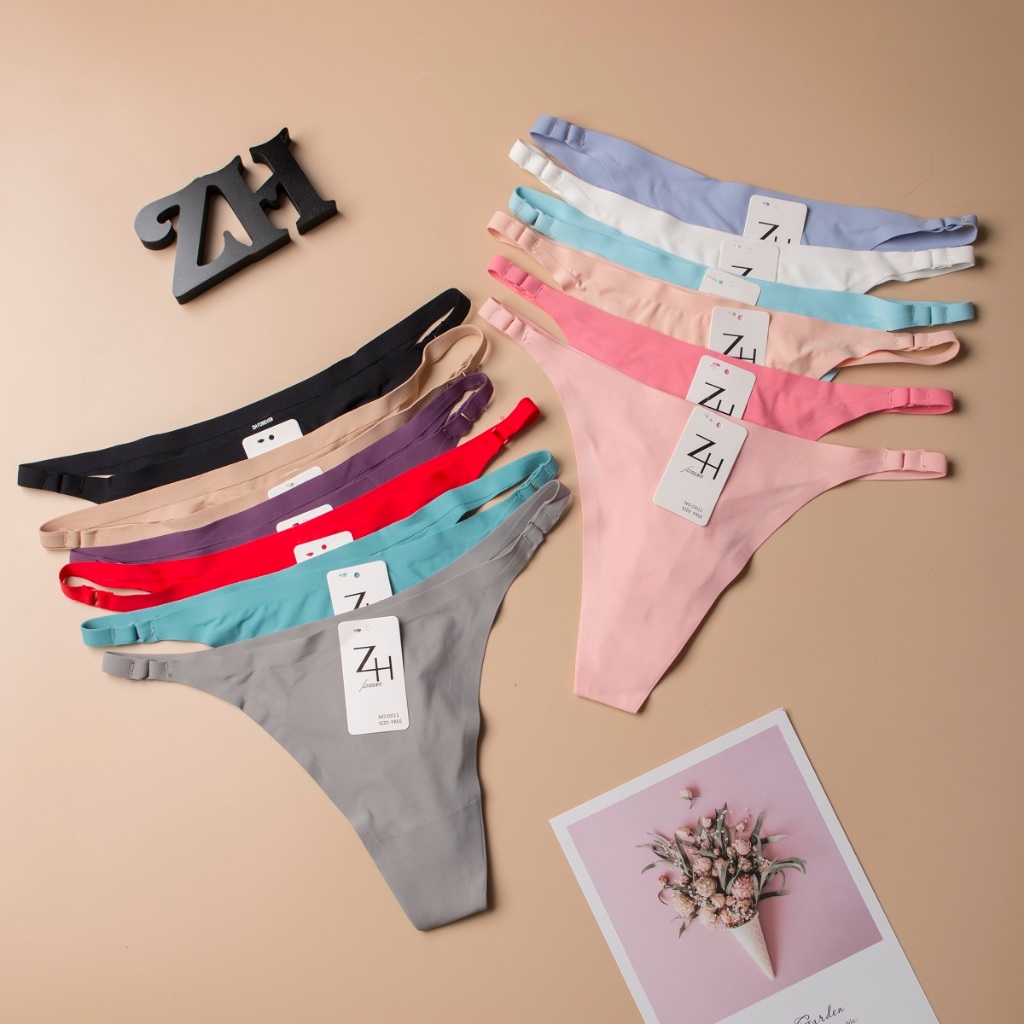 zh-forever.D011 กางเกงในไร้ขอบ แบบห่วงข้าง ฟรีไซร้