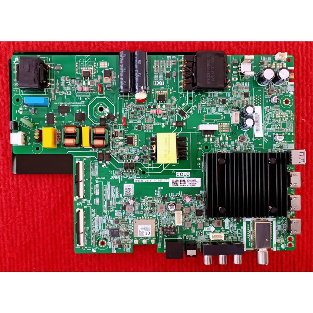 เมนบอร์ดทีวี  LG รุ่น  55UQ7050PSA พาสบอร์ด TPD.RT2874T.PC756