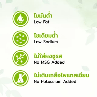 Green&Organic ปลากะพงหยอง โซเดียมต่ำ 40g/80g ปลาหยองโรยข้าว โปรตีนปลาแท้ ไม่มีผงชูรส โรคไต เด็ก ผู้สูงอายุ ทานได้