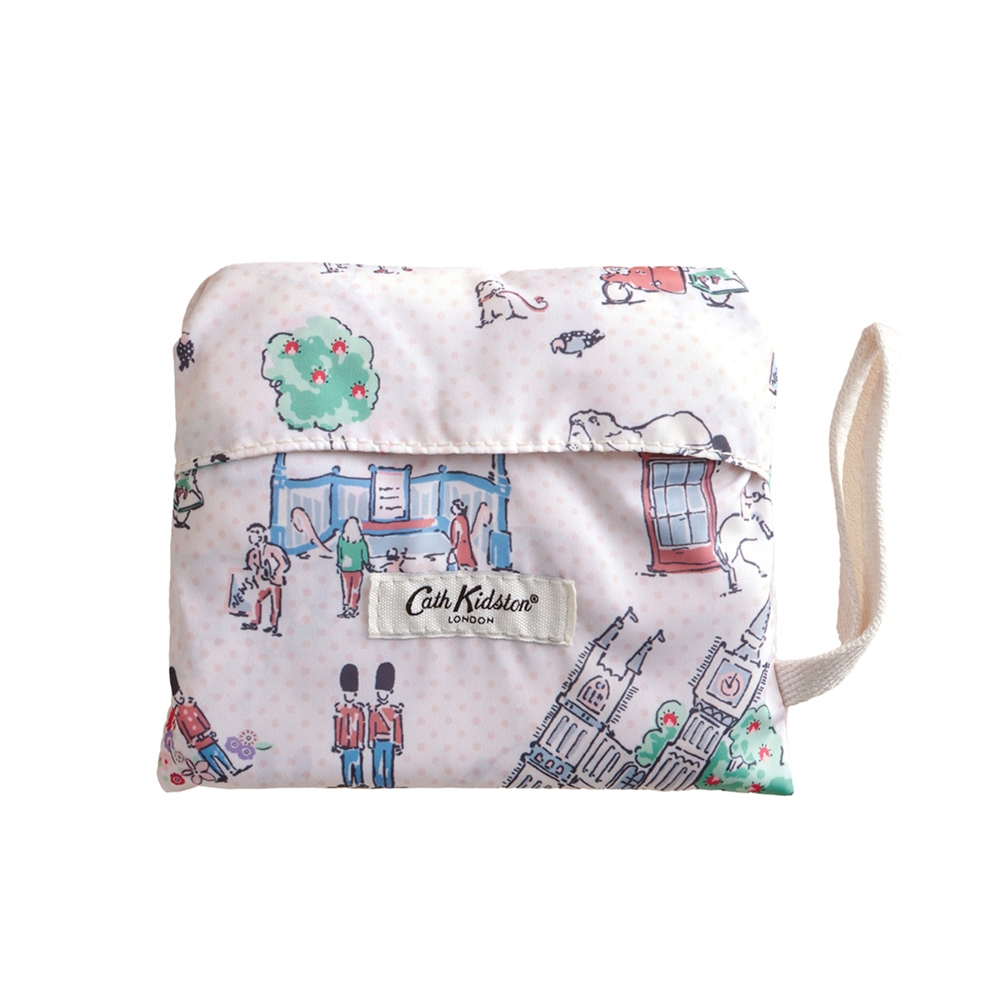 Cath Kidston حقيبة توت قابلة للطي Lovely London — عاجي — صورة 4