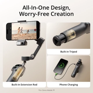 [พร้อมส่ง] Osmo Mobile 7 / Osmo Mobile 7P - Smartphone Stabilizer | ไม้กันสั่น | สั่งการได้ด้วยท่าทาง
