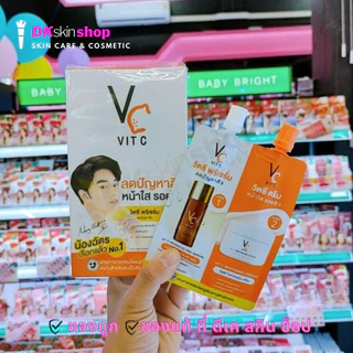 ดับเบิ้ลวิตซี (น้องฉัตร) 2 in 1 VC เซรั่ม+ครีม [ยกกล่อง 6 ซอง]