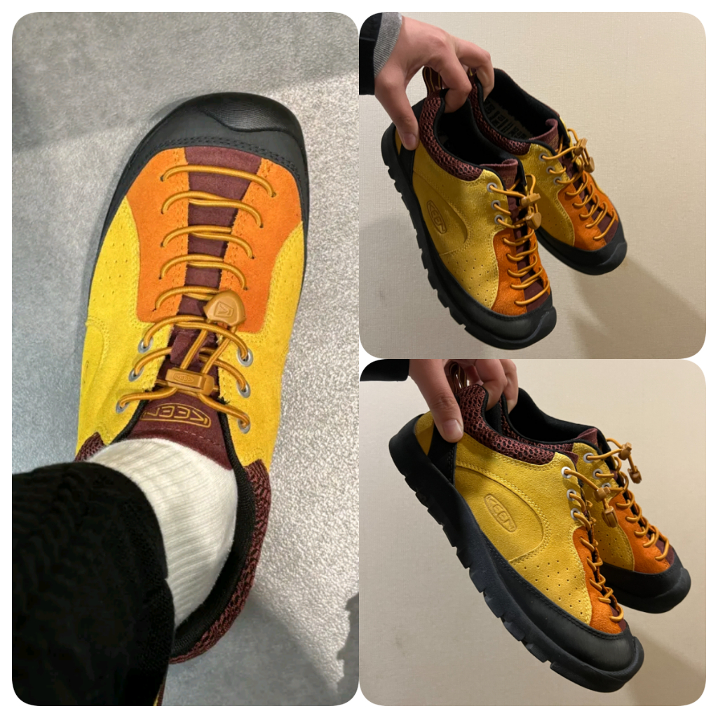 แท้💯% ลดกระหน่ำ！ผู้หญิง KEEN Jasper Rocks สวมใส่สบายและไม่ลื่น ทนทานต่อการสึกหรอแบบ Low-Top รองเท้าสำหรับกิจกรรมกลางแจ้ง