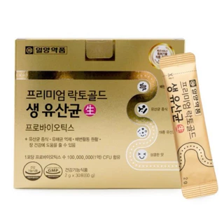 [แท้🇰🇷] Ilyang Premium Lacto Gold Probiotics 1 กล่อง 30 ซอง โพรไบโอติกส์ ช่วยย่อยอาหาร