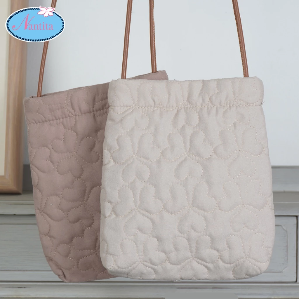 Nantita กระเป๋านุ่มนิ่มสะพายข้างใบเล็ก CS008