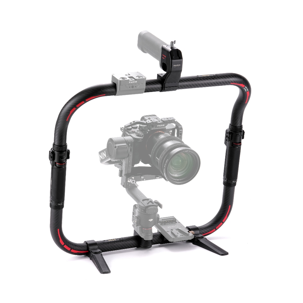 TILTA Advanced Ring Grip for DJI Ronin RS2, RS3Pro, RS4/4Pro, RS5 [Carbon Fiber Frame]