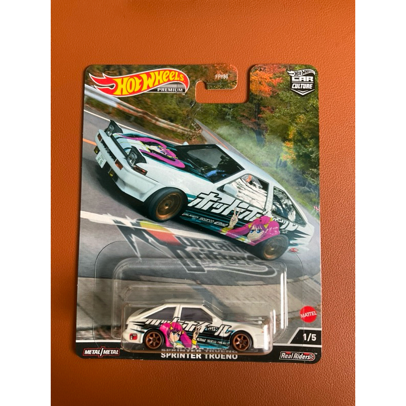 Hot Wheels Toyota AE86 Sprinter Trueno Mountain Drifters