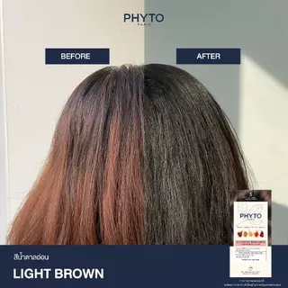 PHYTO PERMANENT COLOR - รวมทุกสี ผลิตภัณฑ์ย้อมสีผม ครีมเปลี่ยนสีผม ปิดผมขาว ไม่มีแอมโมเนีย ไม่มีกลิ่นฉุน