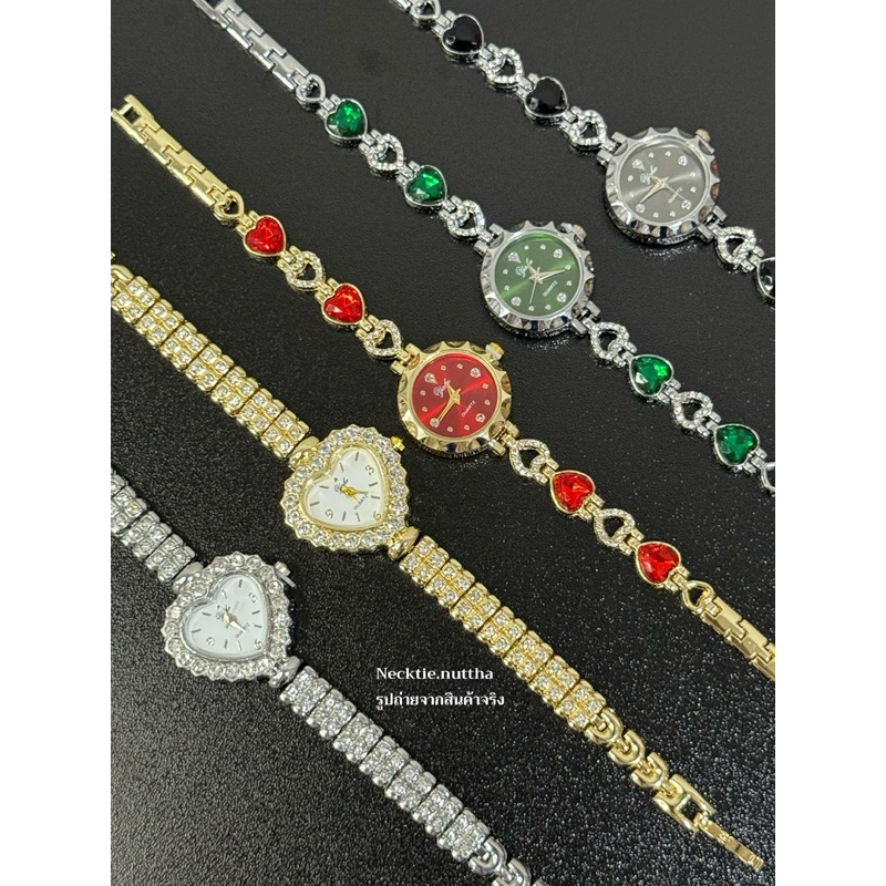 〰︎ꕤ 𝚅𝚒𝚗𝚝𝚊𝚐𝚎 𝚠𝚊𝚝𝚌𝚑 🌷พร้อมส่ง ส่งเร็ว 1-2 วันถึง นาฬิกาวินเทจ  นาฬิกาข้อมือผู้หญิง 🌷✨