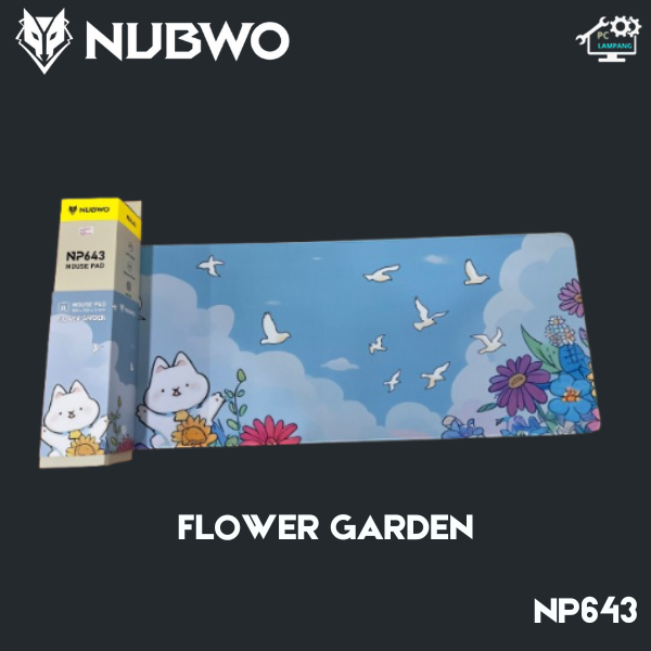 NUBWO MOUSE PAD NP643 มีหลากหลายลายให้เลือก ขนาด 900 x 350 x3 mm