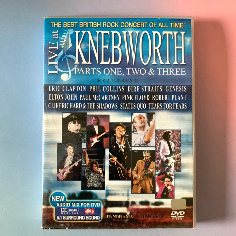 🛒 (พร้อมส่ง) 2xDVD ดีวีดีคอนเสิร์ต: Live At Knebworth (The Best British Rock Concert…) [TH] x Pink F