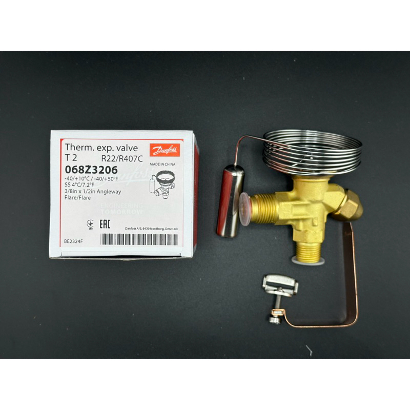 Danfoss Expansion Valve TX2,T2, Model: 068Z3206 ,น้ำยาR-22 ,R-407c,เอ็กแปน