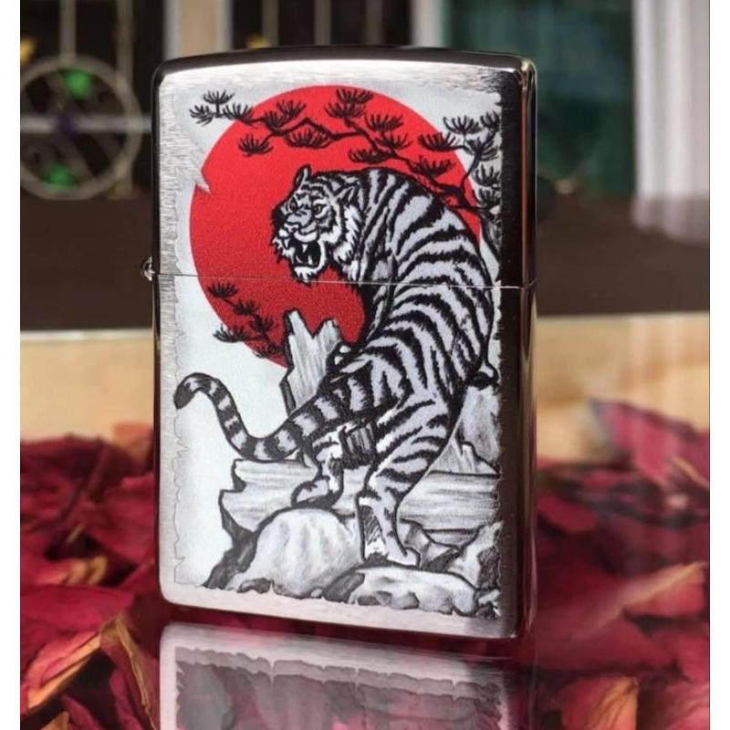 ZIPPO ลายเสือเอเชีย แท้ 100% USA