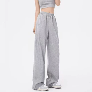 🌸Swift Bra🌸กางเกงวอร์ม กางเกงขายาว สไตล์เกาหลี ลำลองทรงหลวม เอวสูง ใส่แล้วดูผอม Sweatpants