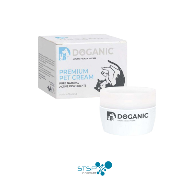 DOGANIC PREMIUM PET CREAM ครีมสมุนไพรทาผิวสัตว์เลี้ยง (30g)
