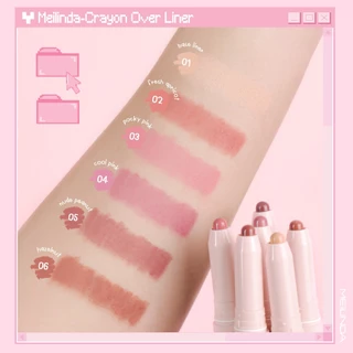 MEILINDA Crayon over liner (ลิปไลเนอร์) MC2079 ลิปไลเนอร์ ultra soft เนื้อนุ่มลื่นมาก ลิปไลเนอร์ในรูปแบบ OVER LIP