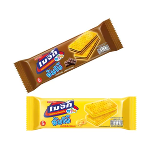 [ SET6 ] Magic Twin Jumbo เมจิก ทวิน จัมโบ้ แครกเกอร์แซนวิช ขนาด 43 กรัม x12 ซอง (Set6แพ็ค) คละรส