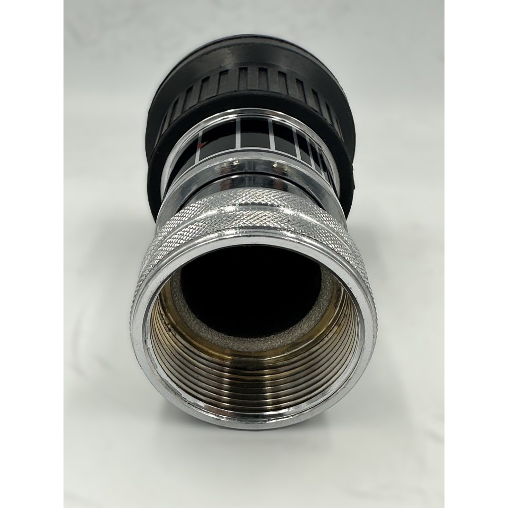 หัวฉีดปรับฝอย 2-1/2 อลูมิเนียม ชนิดเกลียว เพื่อสวมปลายของหัวฉีดดับเพลิง Fog Nozzle ดับเพลิง - รูปที่ 2