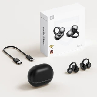 [ประกันศูนย์ไทย] SoundPEATS POP Clip หูฟังบลูทูธ ปุ่มกด clip on หูฟังไร้สาย Open Ear แบบหนีบหู มี Movie Mode Game Mode