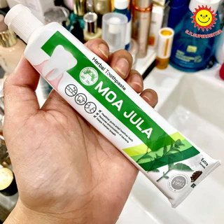 [ 1ชิ้น ] Moa Jula Herbal Toothpaste หมอจุฬา ยาสีฟันผสมสมุนไพร ขนาด 100 กรัม (1ชิ้น) คละสูตร