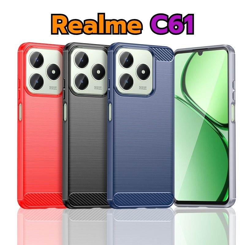เคส Realme C61 TPU กันกระแทก (VICKIE)