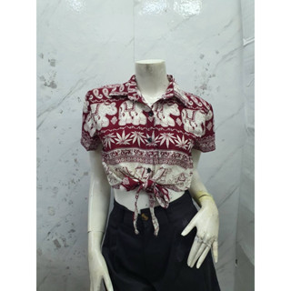 เสื้อสงกรานต์ใส่เล่นน้ำสีสวยเสื้อครอปข