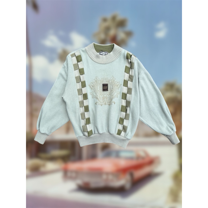 เสื้อsweater toroy 90s วินเทจ
