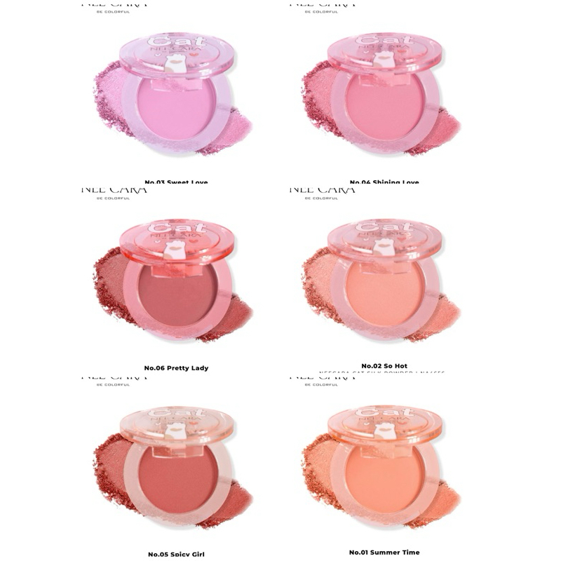 NA4656 NEE CARA บลัชยูนิแมว NA4656 | 𝗖𝗔𝗧 𝗦𝗜𝗟𝗞 𝗣𝗢𝗪𝗗𝗘𝗥 𝗕𝗟𝗨𝗦𝗛